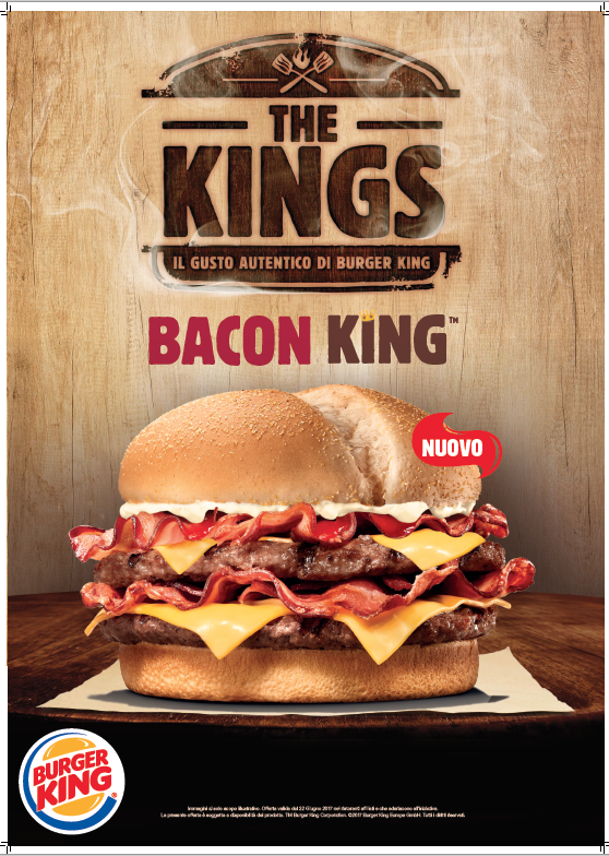 Burger King lancia il Bacon King per entrare nella nuova era del gusto