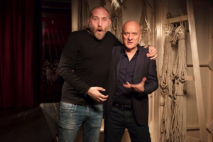 Francesco Bozza e Claudio Bisio